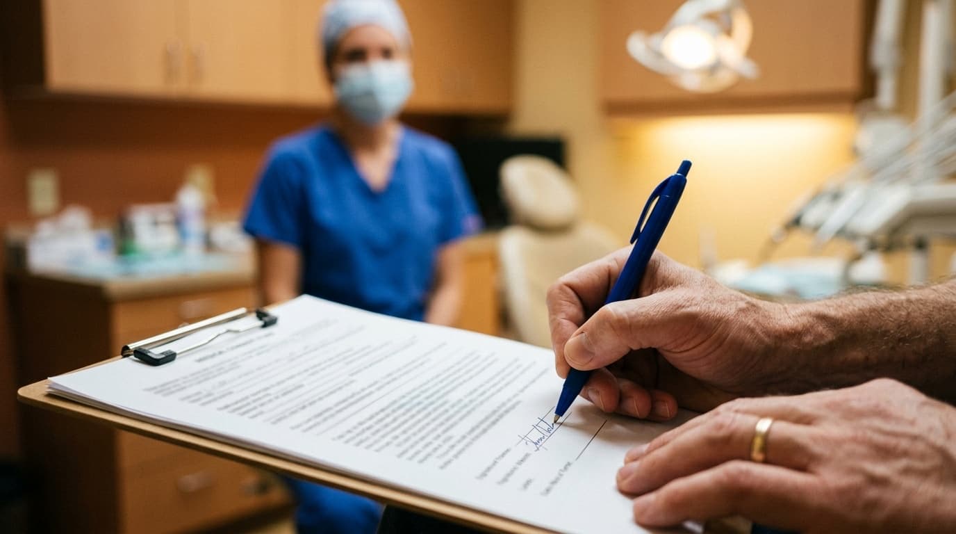 Consentimiento informado en odontología: modelo y ley