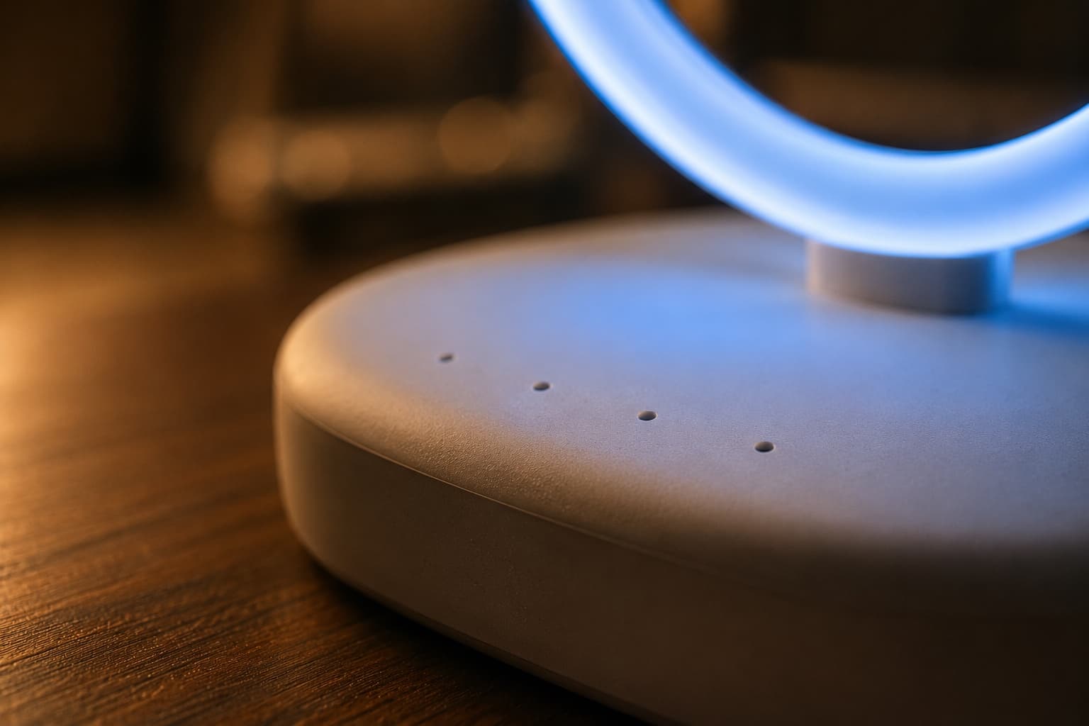 Detalle macro de los micrófonos de Hi Órbita